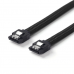 SATA III Data Cable Premium Sleeved Black